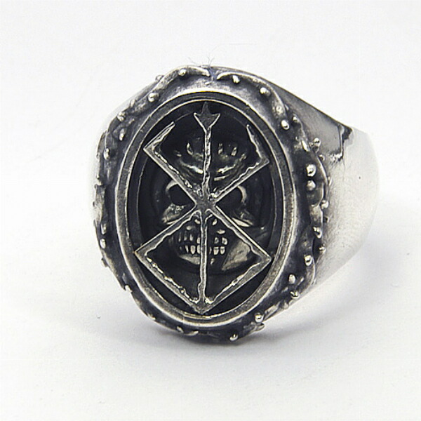 楽天市場】BERSERK ベルセルク SAINTS セインツ 烙印と髑髏のリング