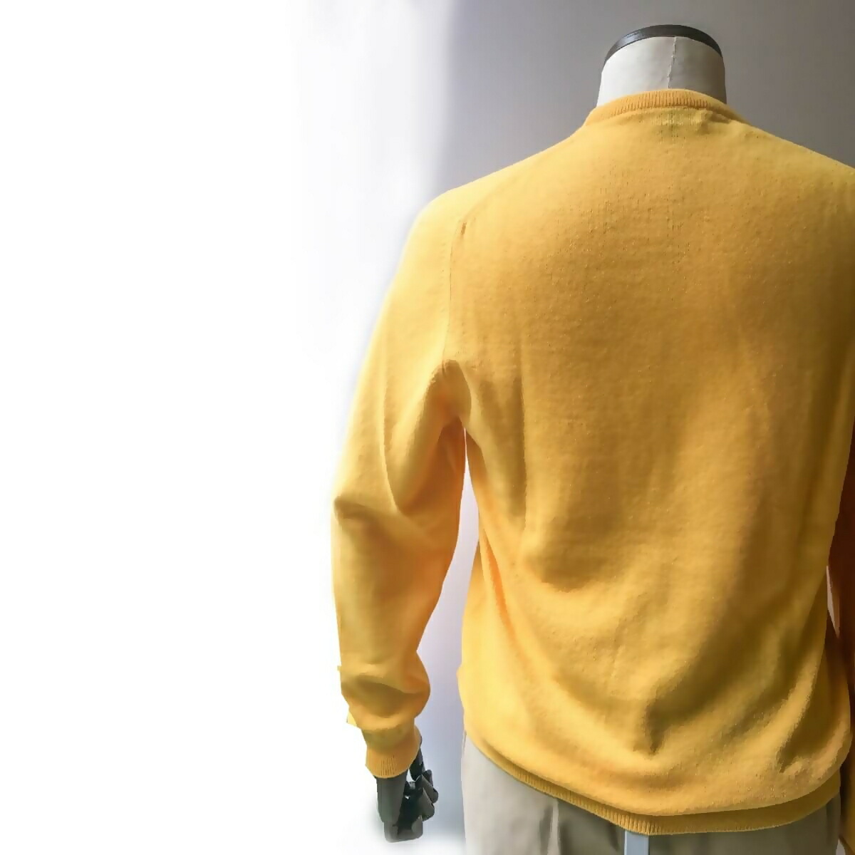 楽天市場】FEDELI (フェデーリ)カシミヤニットセーター イエロー