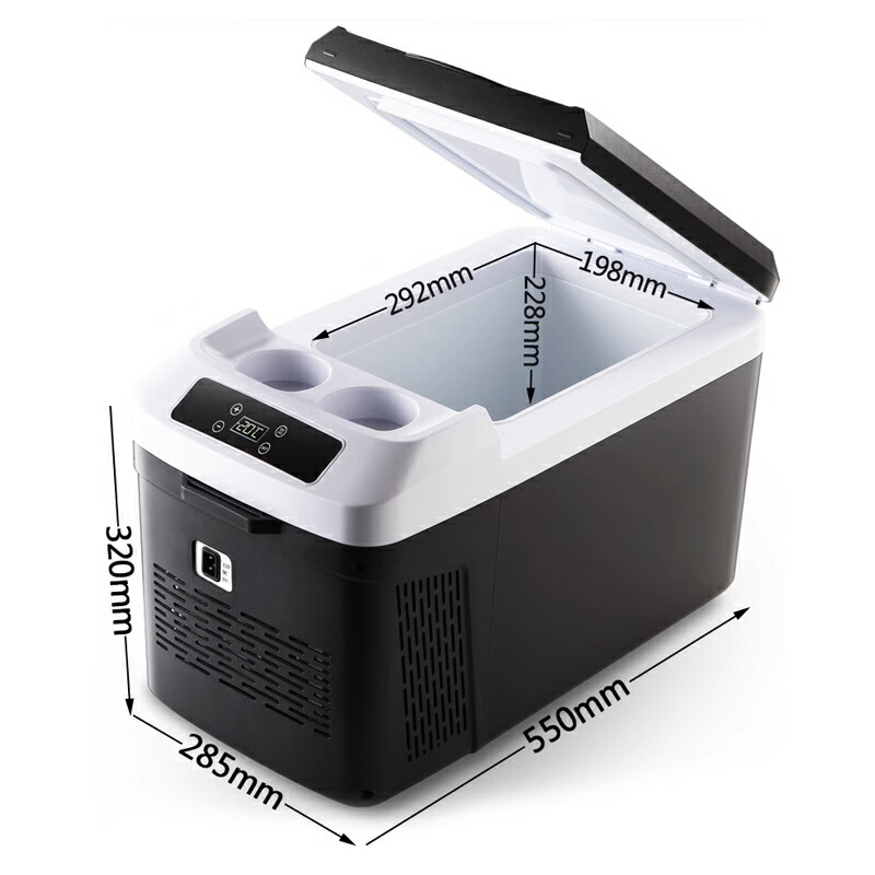 楽天市場】車載冷蔵庫 15L -25℃～20℃ コンプレッサー式 DC12V/24V電源