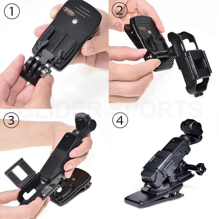 楽天市場】DJI Pocket2 用 アクセサリー 拡張セット (mj207) 拡張