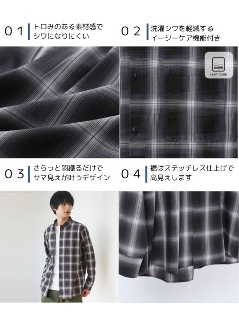 楽天市場】【SALE／50%OFF】サラサマレギュラーシャツ/長袖/234563