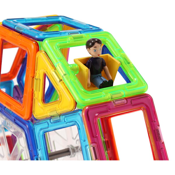 楽天市場】知育玩具 マグフォーマー Magformers おもちゃ 46ピース