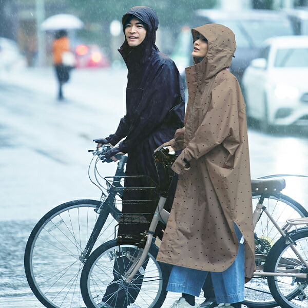 楽天市場】Wpc. ダブリュピーシー レインコート レインバイシクル