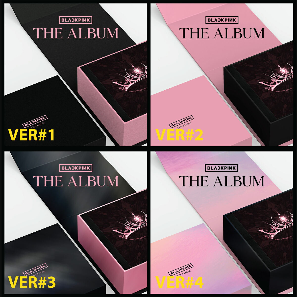 楽天市場】【和訳選択】BLACKPINK THE ALBUM 1ST FULL ALBUM ブラック