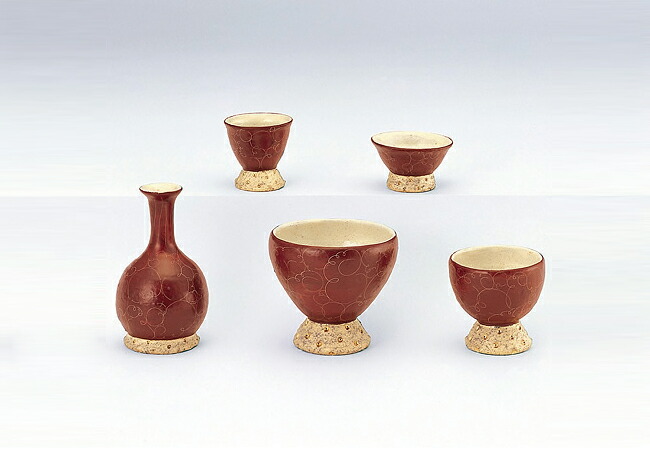 楽天市場】【五具足】現代仏具「高千穂 （赤巻き仏具）」【日本製