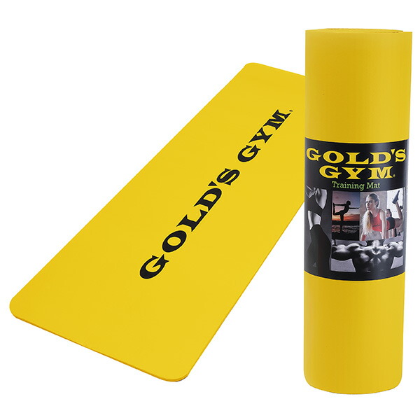 楽天市場】ゴールドジム(GOLD`S GYM) トレーニングマット YW-1〈送料