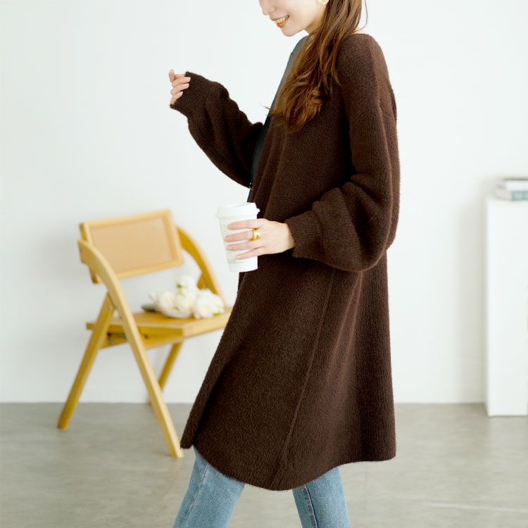 楽天市場】大きいサイズ レディース ワンピース チュニック ニット V