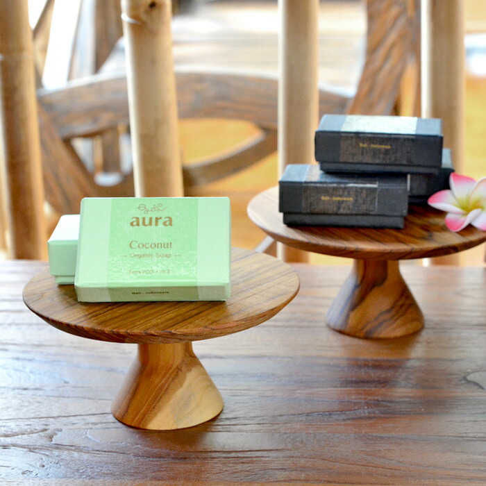 楽天市場】コンポート《φ18.5cm H8.5cm》チークウッド JFW-0006 木製