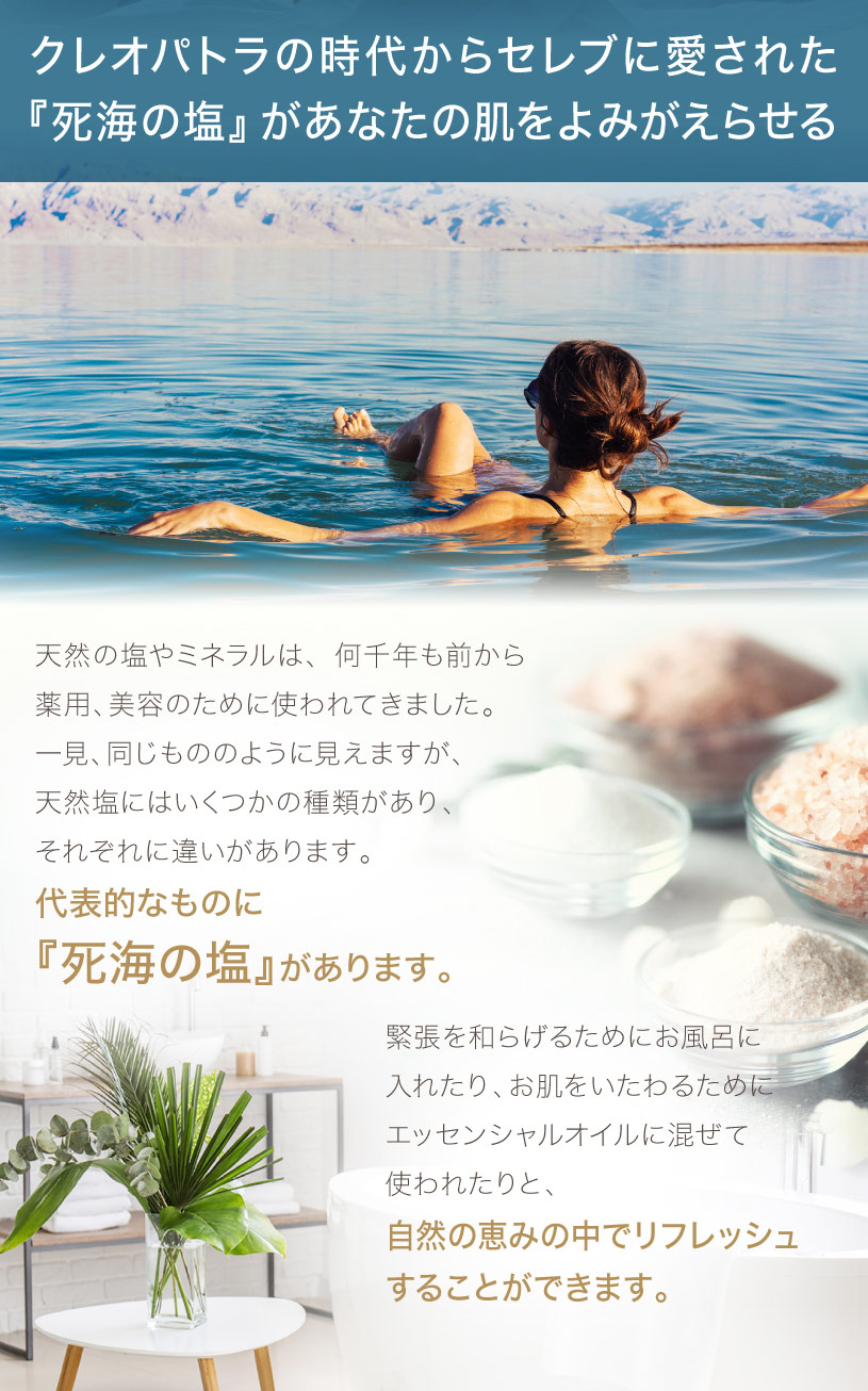 楽天市場】〈フレークタイプ〉死海の塩 Dead Sea Salt 3.5kg 塩化