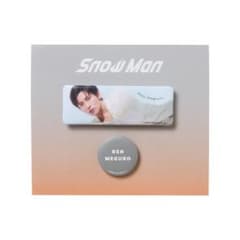 楽天市場】Snow Man 【 目黒蓮 缶バッジ 2個セット 】オフィシャル