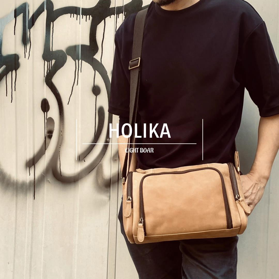 楽天市場】HOLIKA メンズ バッグ ショルダーバッグ 本革 プレゼント