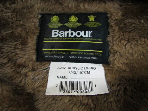 楽天市場】Barbour バブアー ウォームパイルライニング ライナー