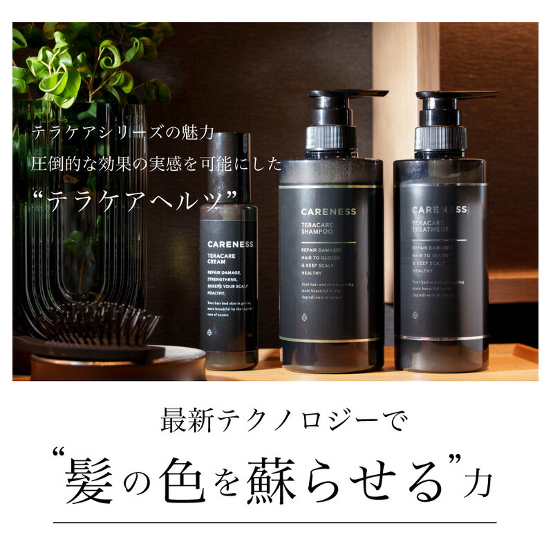 楽天市場】【LINE登録で300円OFF】ケアネス テラケアシャンプー500ml＋