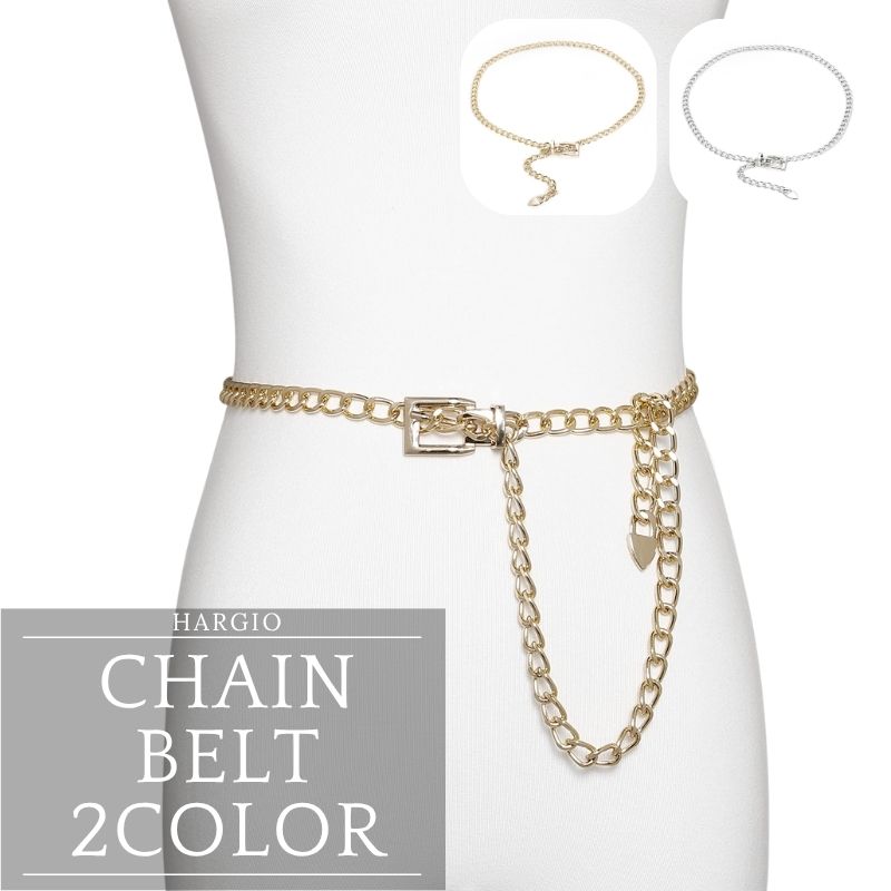 楽天市場】チェーンベルト ウエストベルト レディースベルト チェーン