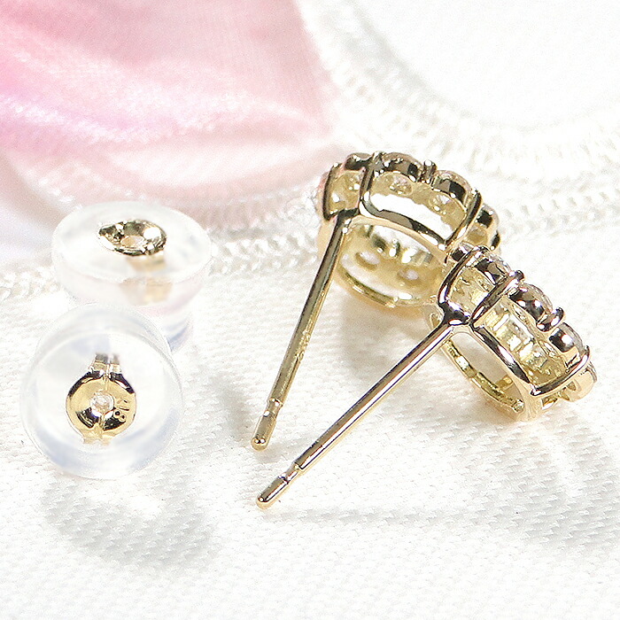 楽天市場】K18YG/Pt950【0.40ct】 ダイヤモンド ラウンド ピアス【送料