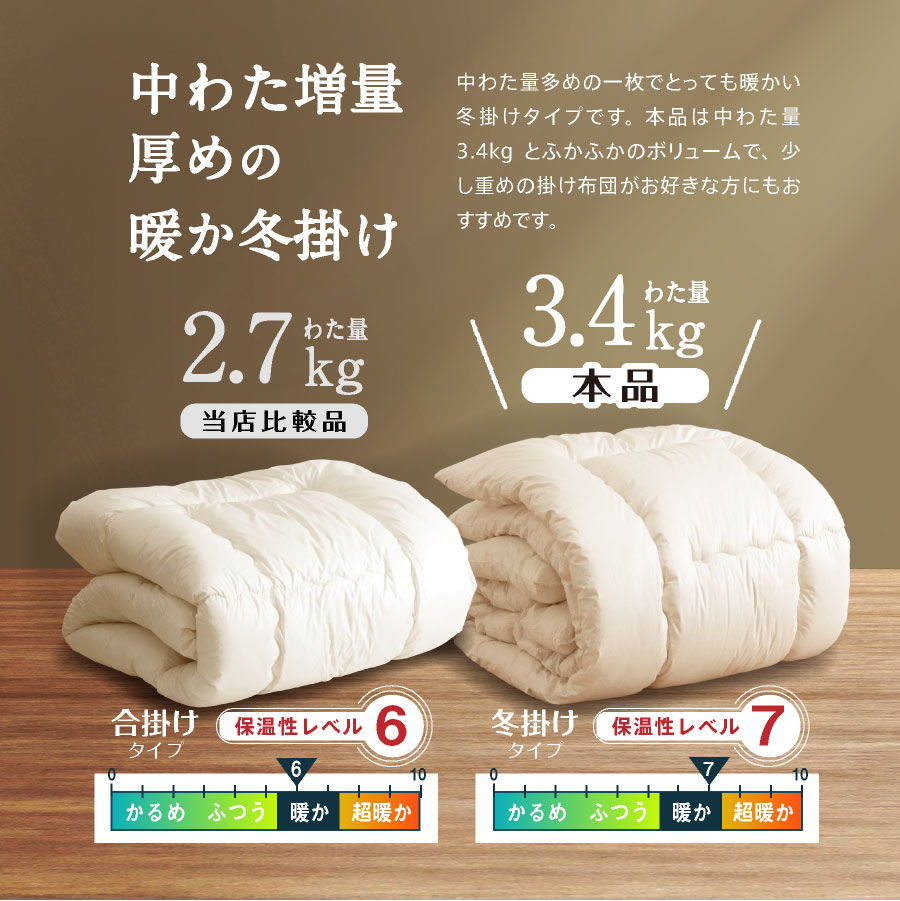 楽天市場】日本製 羊毛100％ 掛け布団 ダブル ロング 羊毛 国産