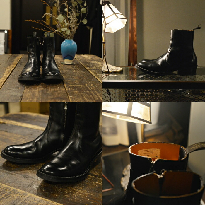 楽天市場】ROLLING DUB TRIO GLEANERS ZIP JAPAN BOX CALF ローリング