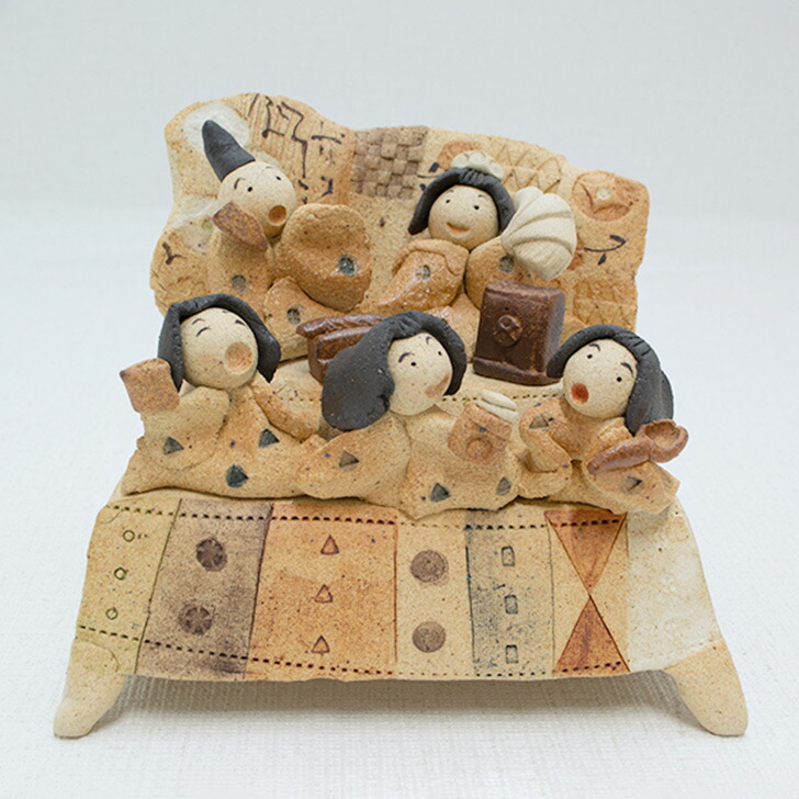 楽天市場】滝上真由美作 おもしろ雛 二段 送料無料 敬老の日 和雑貨