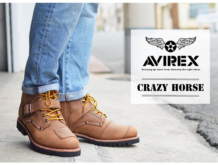 楽天市場】【送料無料】AVIREX アビレックス TIGER タイガー ブーツ