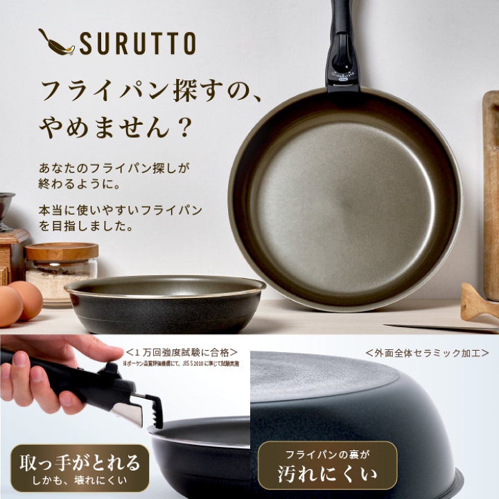 楽天市場】＼スルッと 長持ち☆1年保証／SURUTTO 鍋 20cm ハンドル