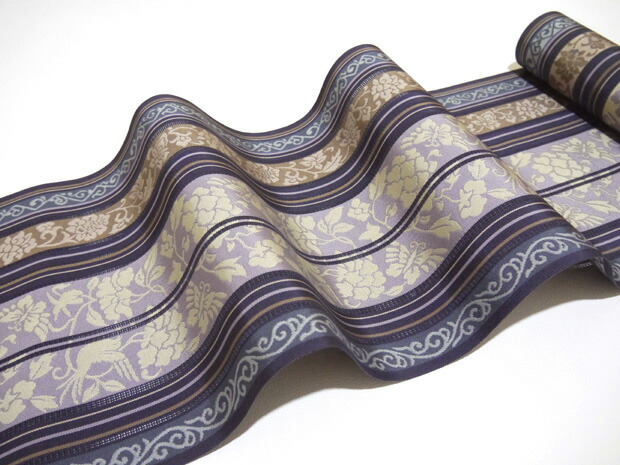 楽天市場】オールシーズン対応 紋八寸名古屋帯 博多帯 伊右衛門間道