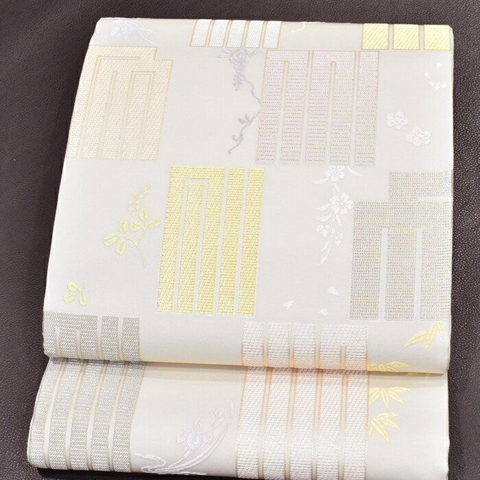 楽天市場】＜御御帯／源氏香之図＞西陣織 山口美術織物謹製 高級袋帯