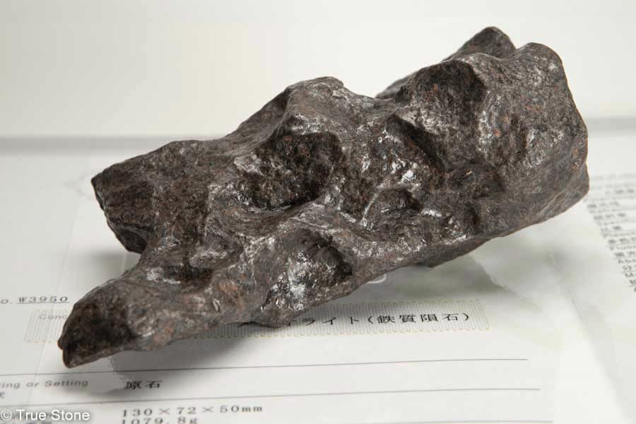 楽天市場】鑑別書付き カンポデルシエロ隕石 メテオライト 1079.8g