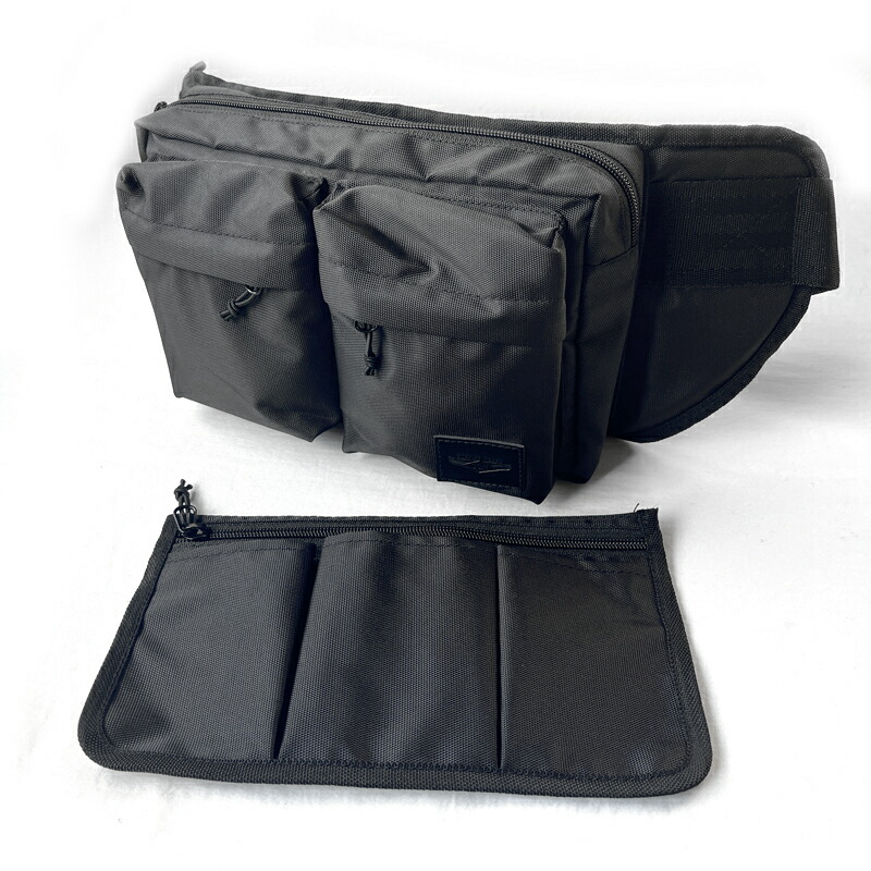 楽天市場】ZONオリジナル 超軽量 ウエストバッグ ツールバッグ