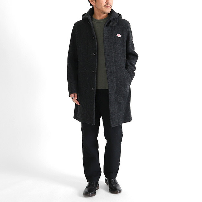 楽天市場】DANTON ダントン ウールモッサ 2WAY フードコート JD-8454