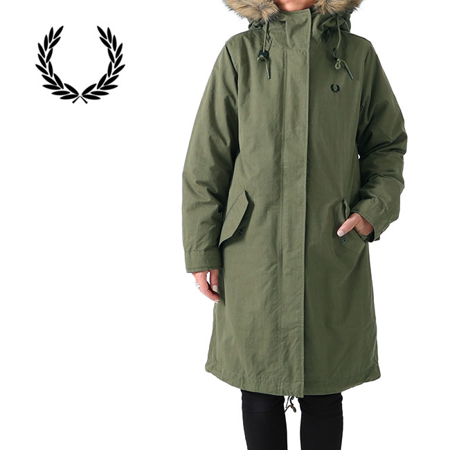 楽天市場】Fred Perry フレッドペリー ライナー付き モッズパーカー