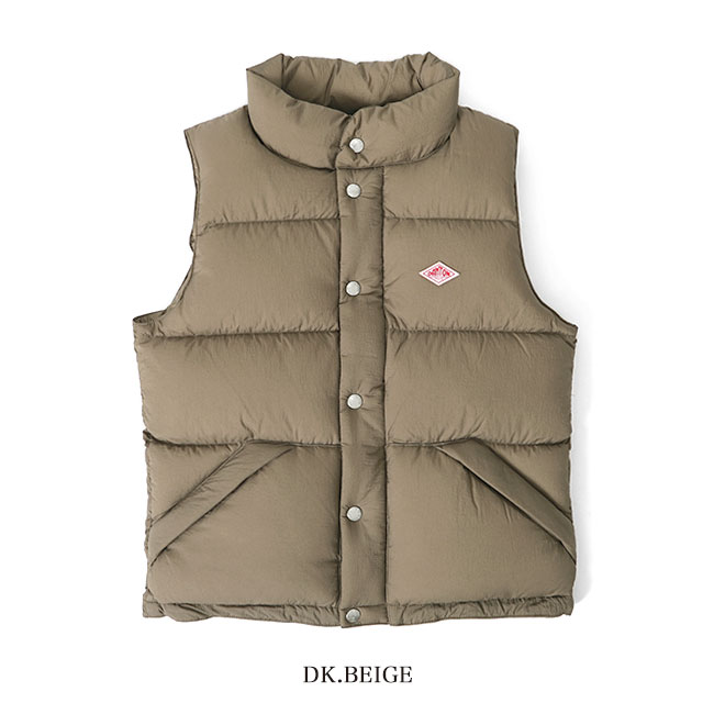 楽天市場】DANTON ダントン ハイロフト ホワイトグース ダウンベスト