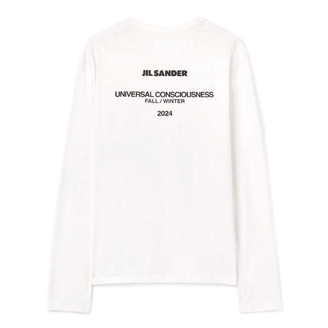 楽天市場】[SALE] JIL SANDER ジルサンダー 2024FW バックロゴ Tシャツ