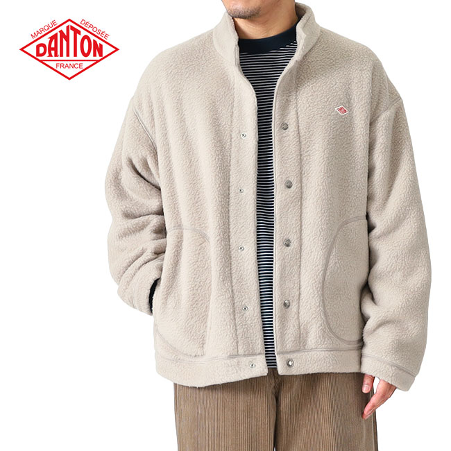 楽天市場】DANTON ダントン ダブルフェイス スタンドカラー ボア