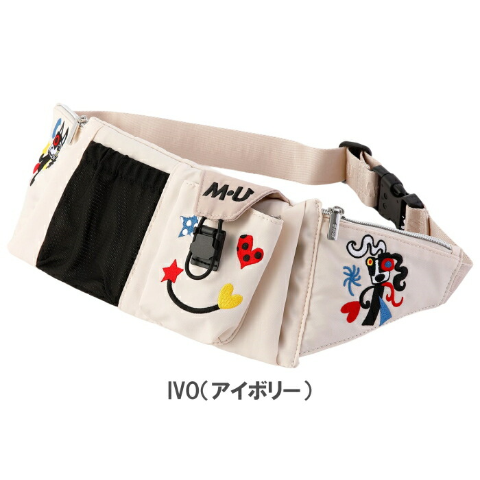 楽天市場】M・U SPORTS MUスポーツ 703R2032 多機能ウエストポーチ