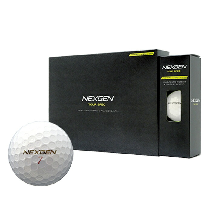 NEXGEN D-SPEC ゴルフボール 27個パールホワイト NEXGEN（ネクスジェン