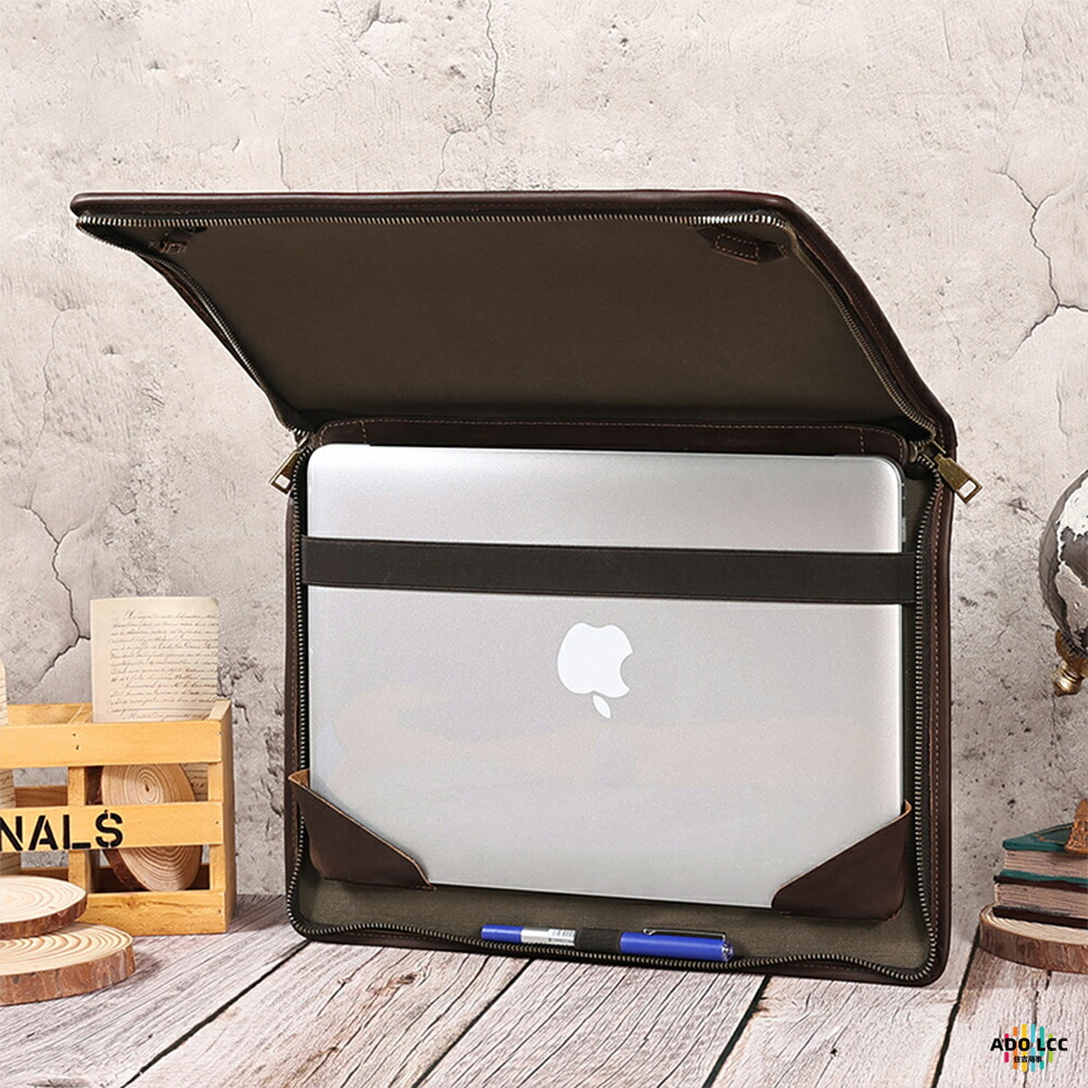 楽天市場】レザーノートパソコンバッグ 14.2インチMacBookPro ノート