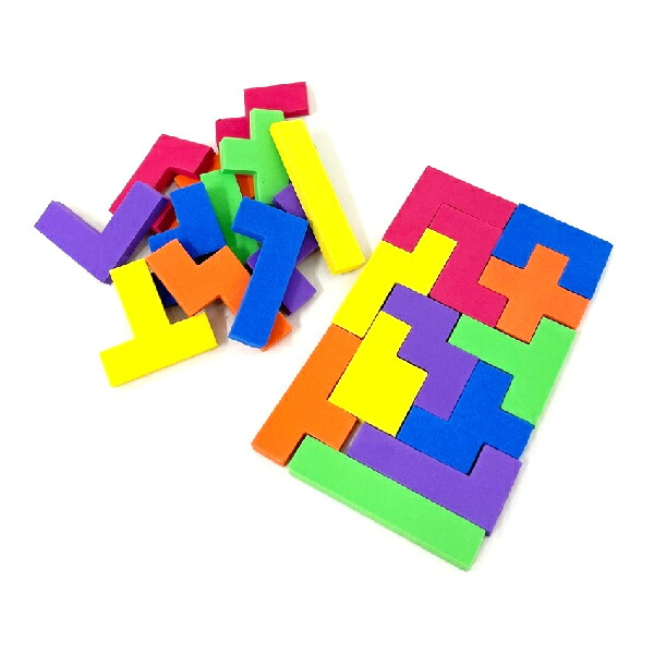 楽天市場】スポンジブロックパズル 25個セット【景品 子供 子供会