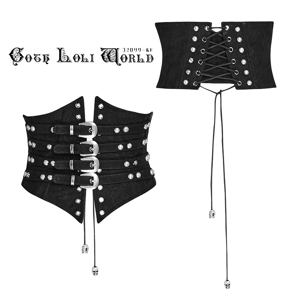 楽天市場】当日発送 即納 Y-659-BK ゴシックファッション フェイク