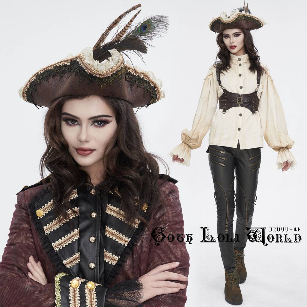 楽天市場】当日発送 即納 AS181 スチームパンク ファッション フリル