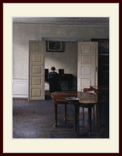 楽天市場】ヴィルヘルム ハンマースホイ（ハマスホイ）・「Interior