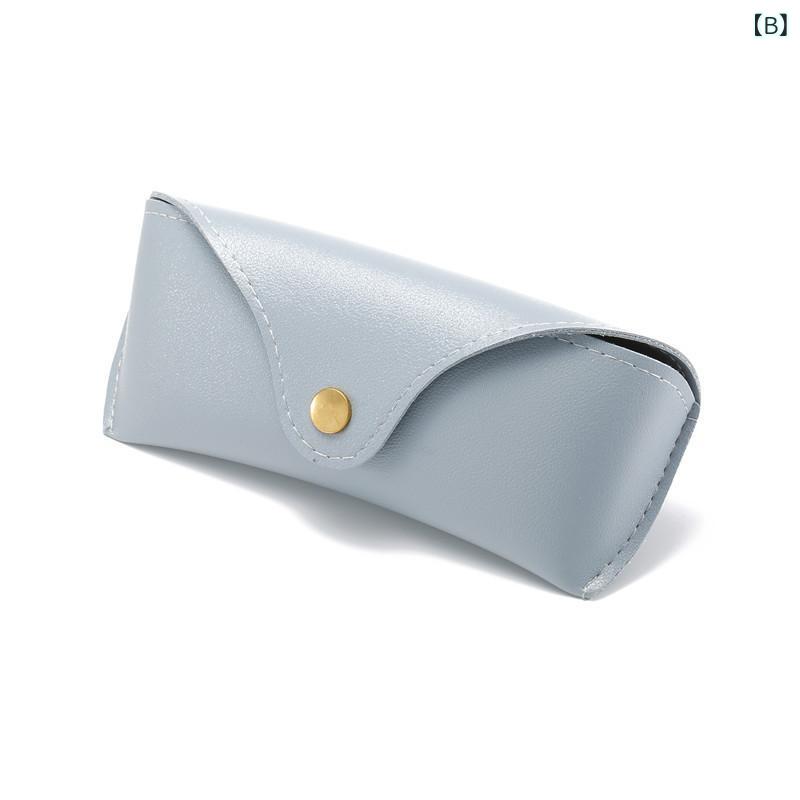 楽天市場】眼鏡ケース メガネケース 男女兼用 高級感 スナップボタン