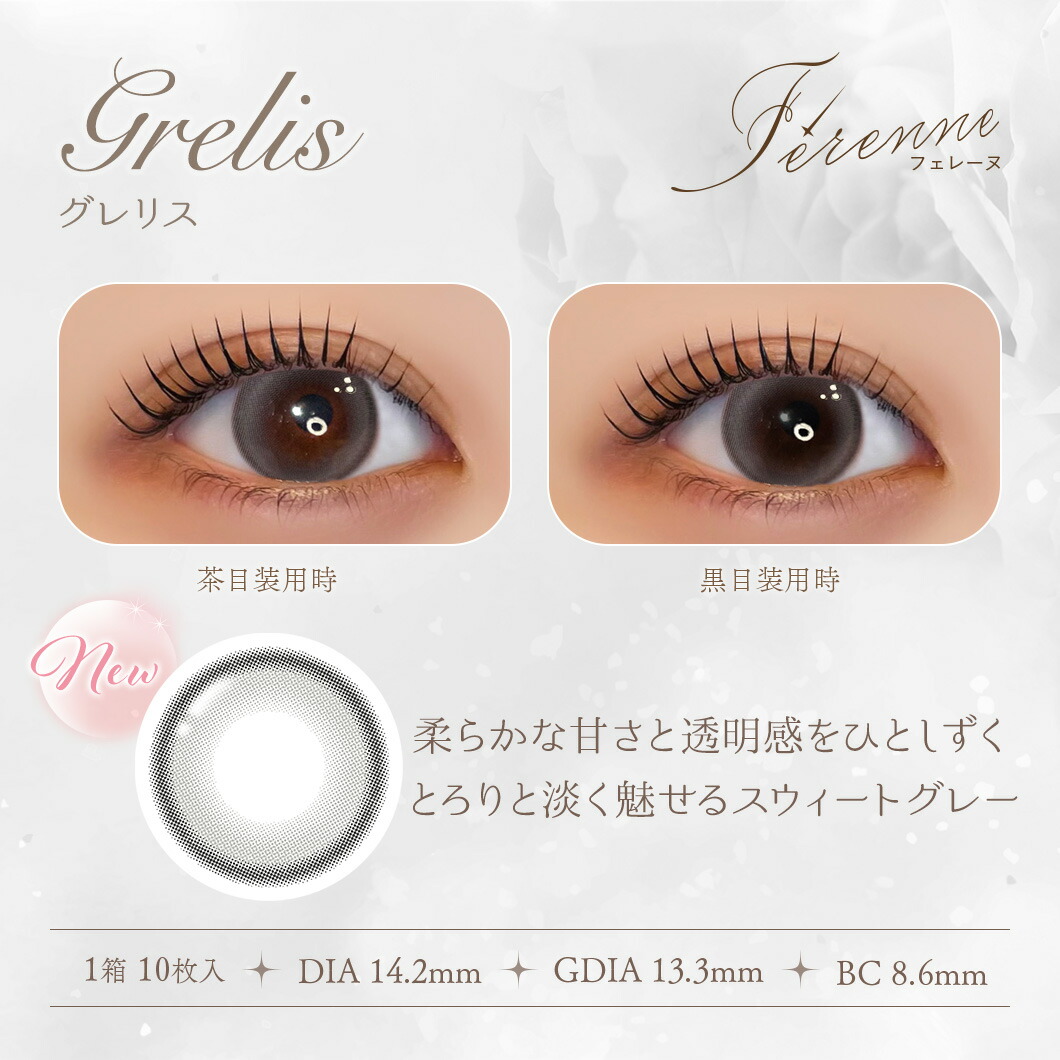 楽天市場】【ポイント20倍】Ferenne 1day(10枚)【2箱】BC8.8 DIA14.2