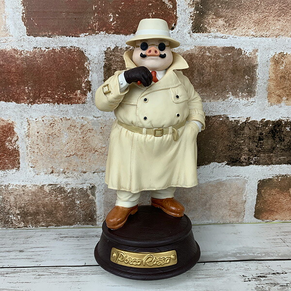 楽天市場】紅の豚 磁器オルゴール 【トレンチコートポルコロッソ