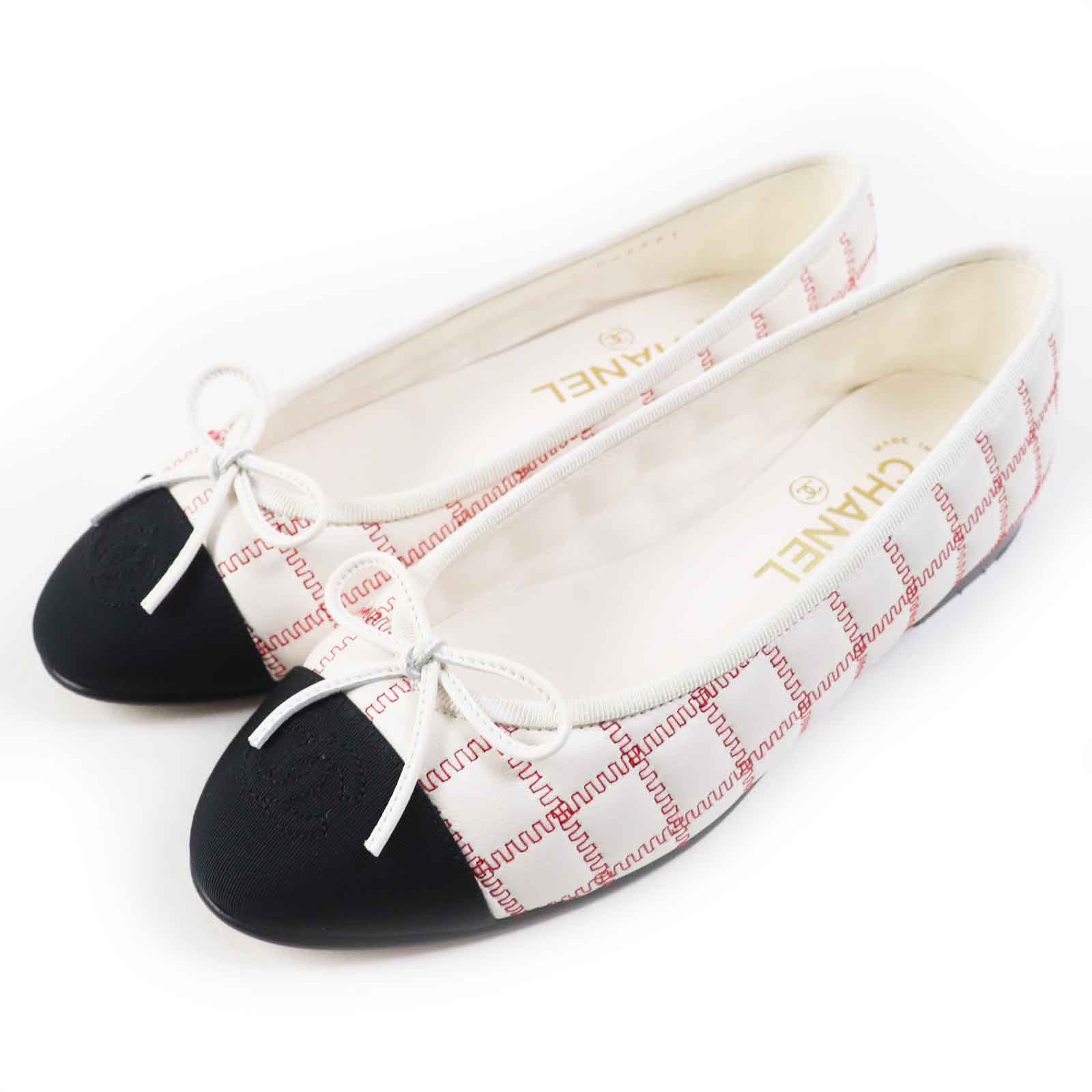 楽天市場】美品◎CHANEL シャネル 24P G45591 バレリーナ ココマーク