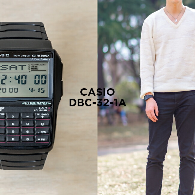 楽天市場】【10年保証】【日本未発売】CASIO DATA BANK カシオ データ