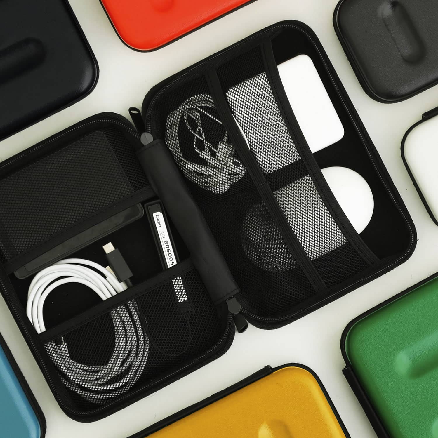 楽天市場】nahe ネーエ ハードシェルケース L ガジェットケース ハード