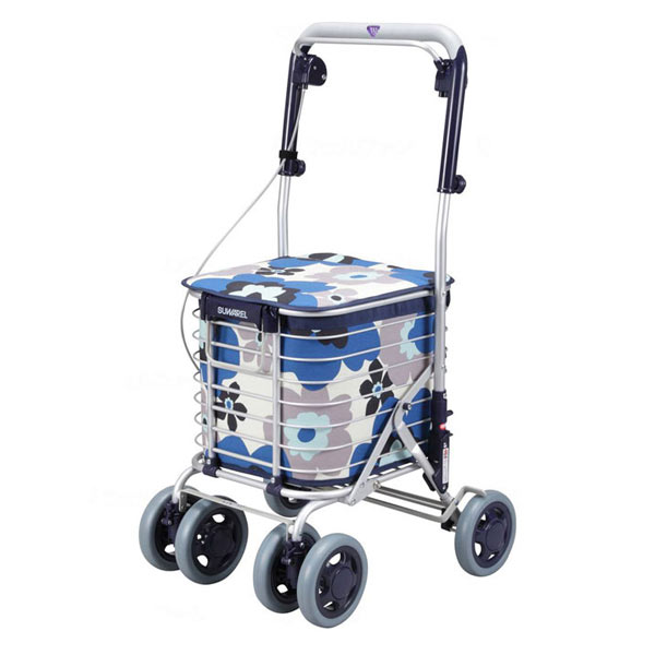 楽天市場】シルバーカー【ユーバ産業 ワイヤーカート スワレル AS-0275