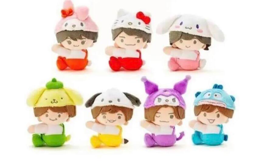 楽天市場】なにわ男子 サンリオキャラクターズ クリップキャラクターズ