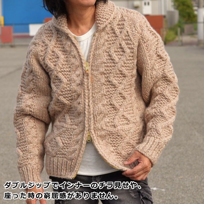 楽天市場】kanata カウチンセーター kanata カウチン メンズ