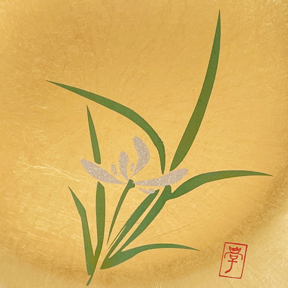 楽天市場】金沢箔 梅型銘々皿（らん）1枚組 : 金箔逸品工芸 箔打屋